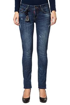 DSQUARED джинсы женские 12790 темно-синие DSQUARED джинсы женские 12790 темно-синие