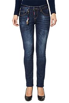 DSQUARED джинсы женские 12876 темно-синие DSQUARED джинсы женские 12876 темно-синие
