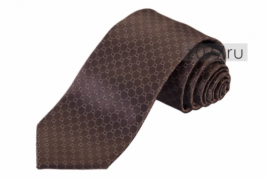 Salvatore Ferragamo галстук мужской 1205 коричневый
