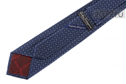 Salvatore Ferragamo галстук мужской 1204 синий